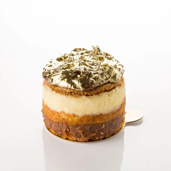 Bolo de Avelã com Nutella Crocante e Ganache Branca