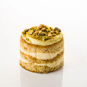 Massa de Pistache com Pistache e Limão Siciliano