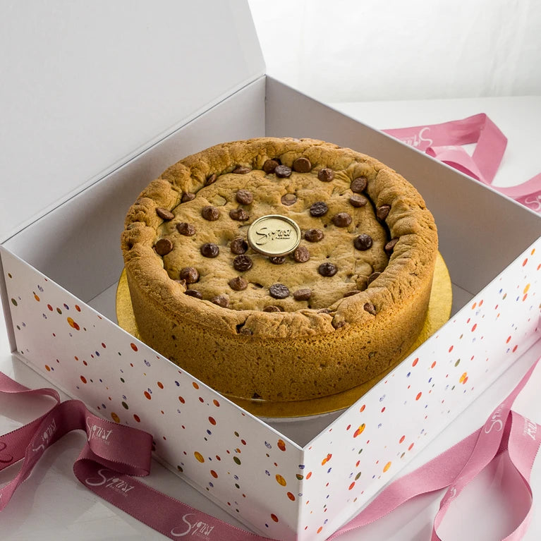 Torta de Cookie com Nutella e Brigadeiro de Cacau