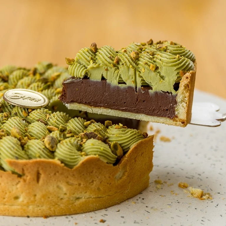 Torta de Brigadeiro com Pistache