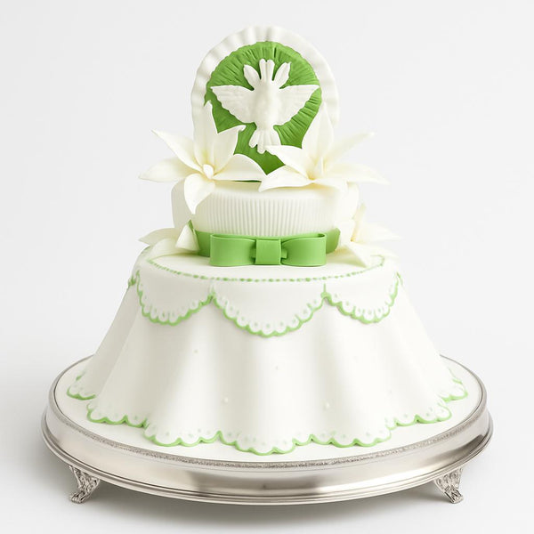 Bolo Batizado com Toalhinha