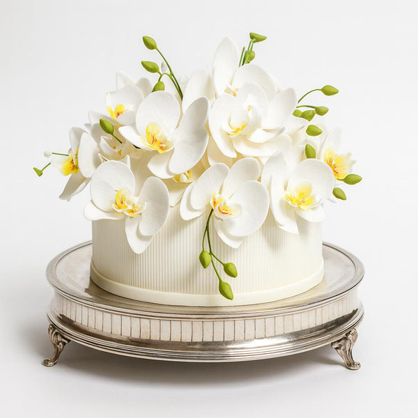 Bolo com Orquídeas